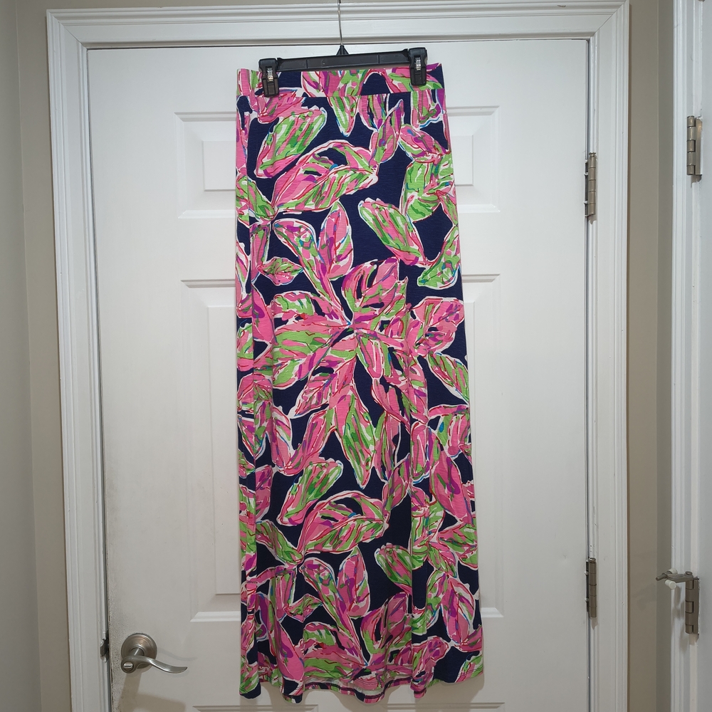 lilly pulitzer Mami Maxi Pull On Skirt Size Medium